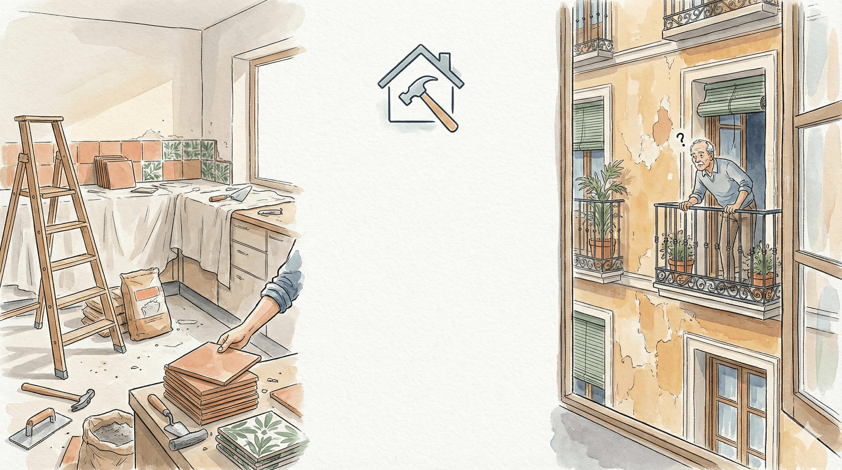 Obras en casa: ¿Cuándo necesito permiso de la comunidad?