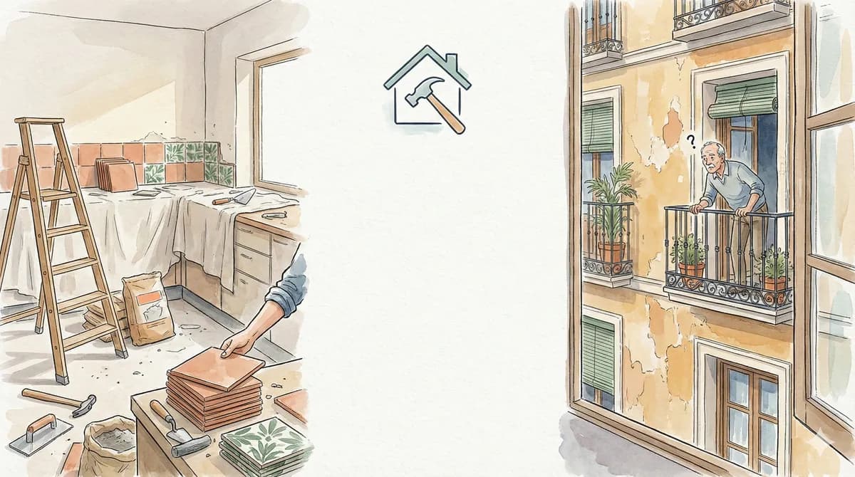 Obras en casa: ¿Cuándo necesito permiso de la comunidad?